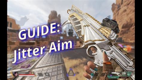 You must not use a repeater, wingman, or sniper in this technique. . Jitter aim apex